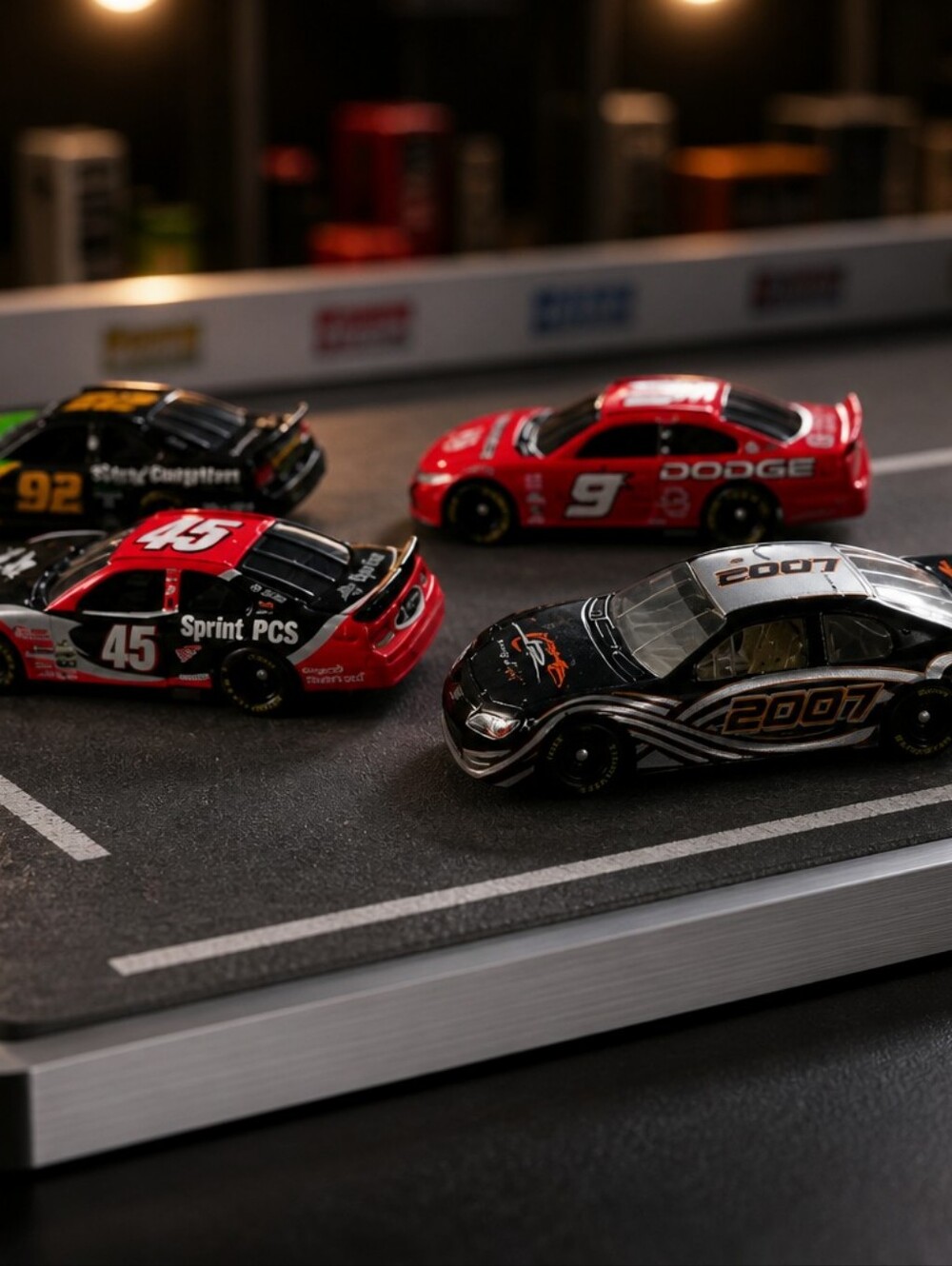 Set of 4- NASCAR Cars